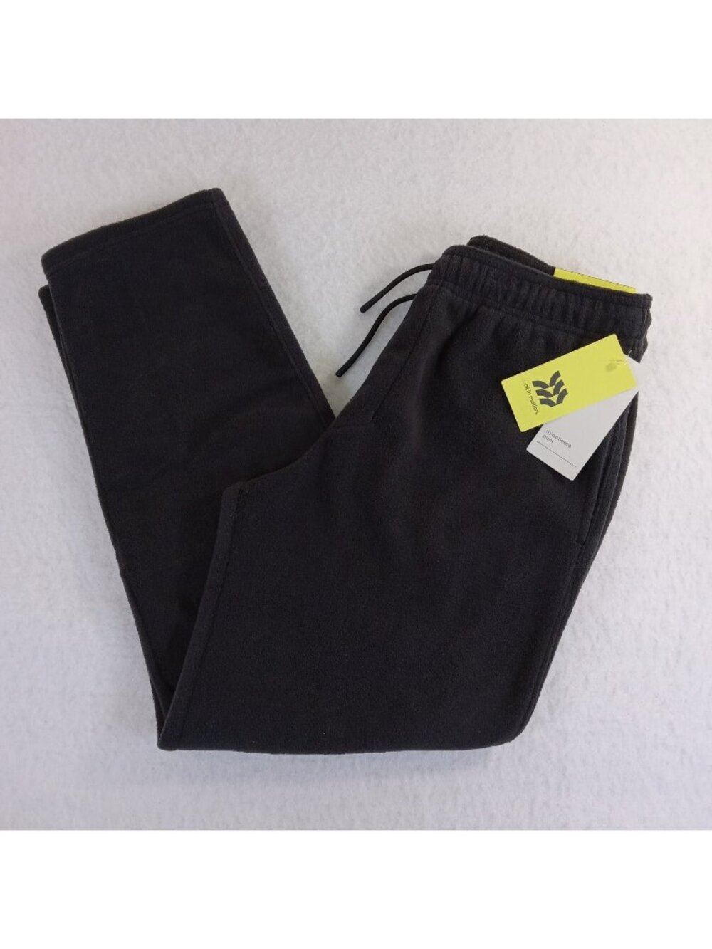 All in Motion Kids' Unisex Black Microfleece Activewear Pants Size L (10/12) NWT